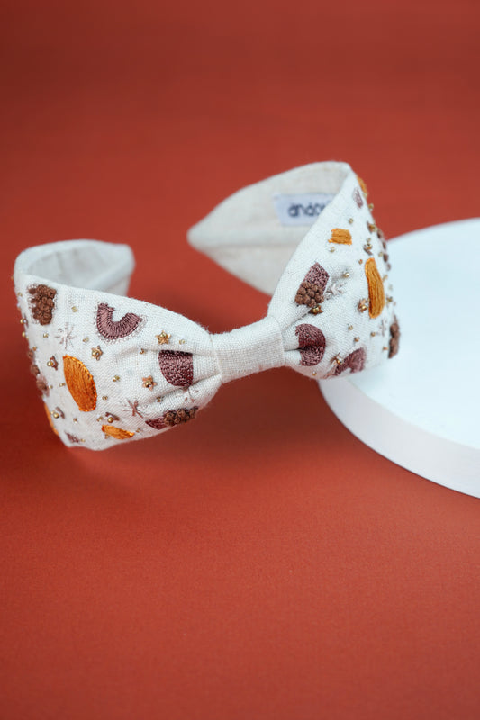 Sweet Donut Hair Band- Light Brown