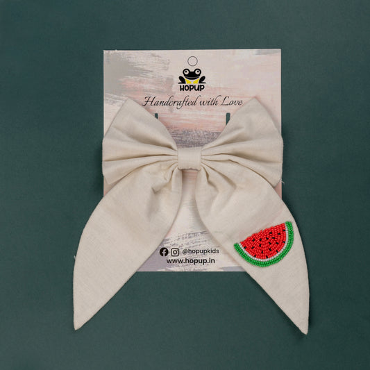Big Designer Watermelon Hair Bow