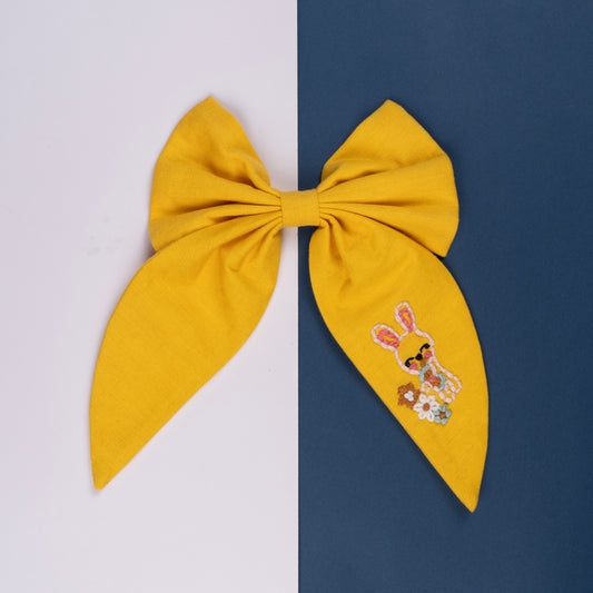 Big Designer Cute Kitty Hair Bow