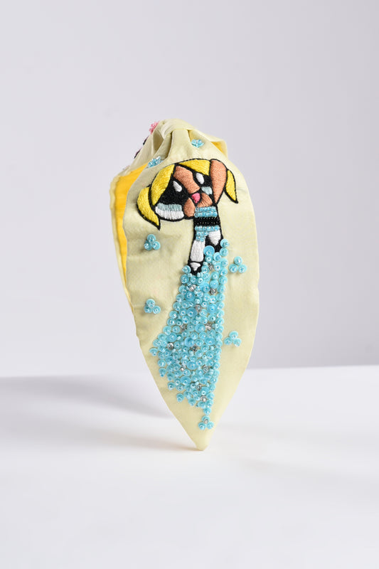 PowerPuff Girls Hair Band - Light Yellow