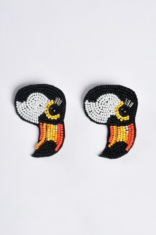 Birds Hair Pins - Set Of 2 - Multi