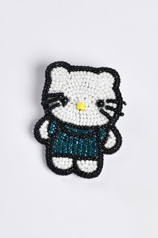 Cute Kitty Hair Pins - Set Of 2 - Multi