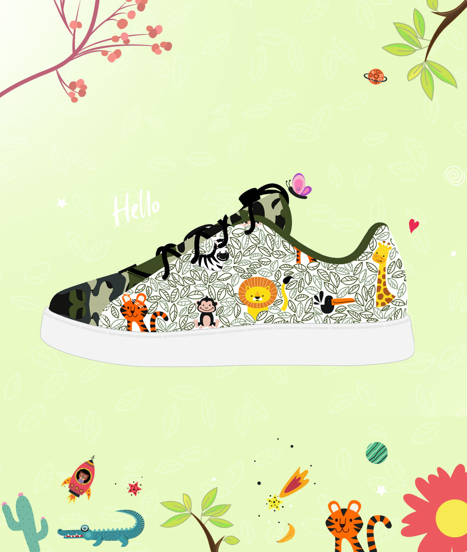 Low Top Cord Sneakers