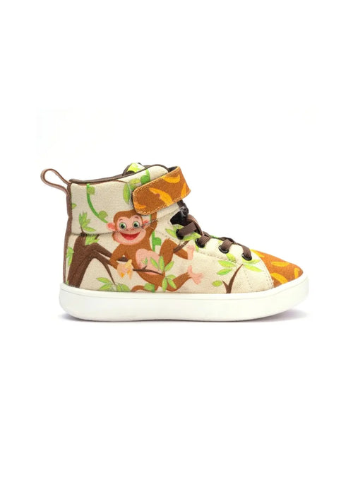 Playful Corded Lace-Up Shoes