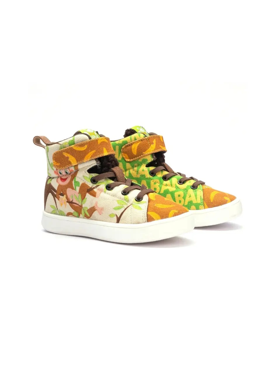 Playful Corded Lace-Up Shoes
