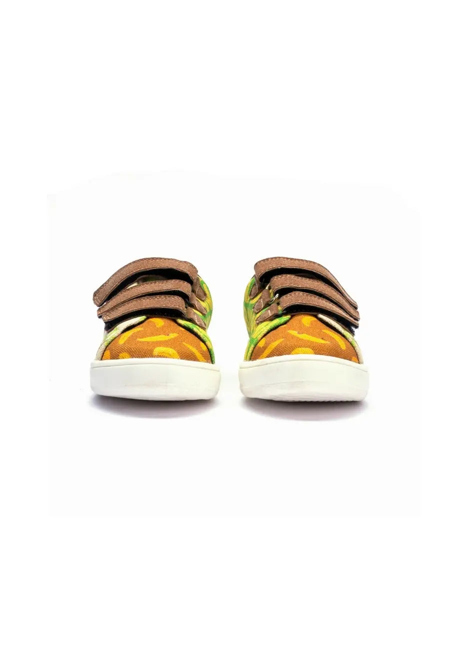 Playful Strap Low-Top Shoes