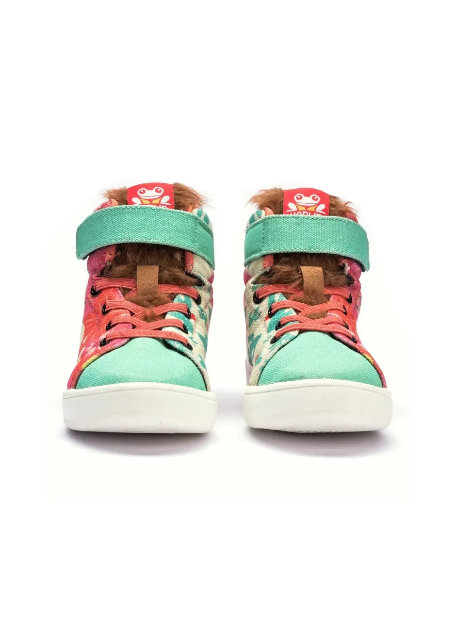 Kids Sheep Hi-Top Sneakers