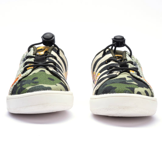 Hopup Safari Stride low top Cord sneakers for kids