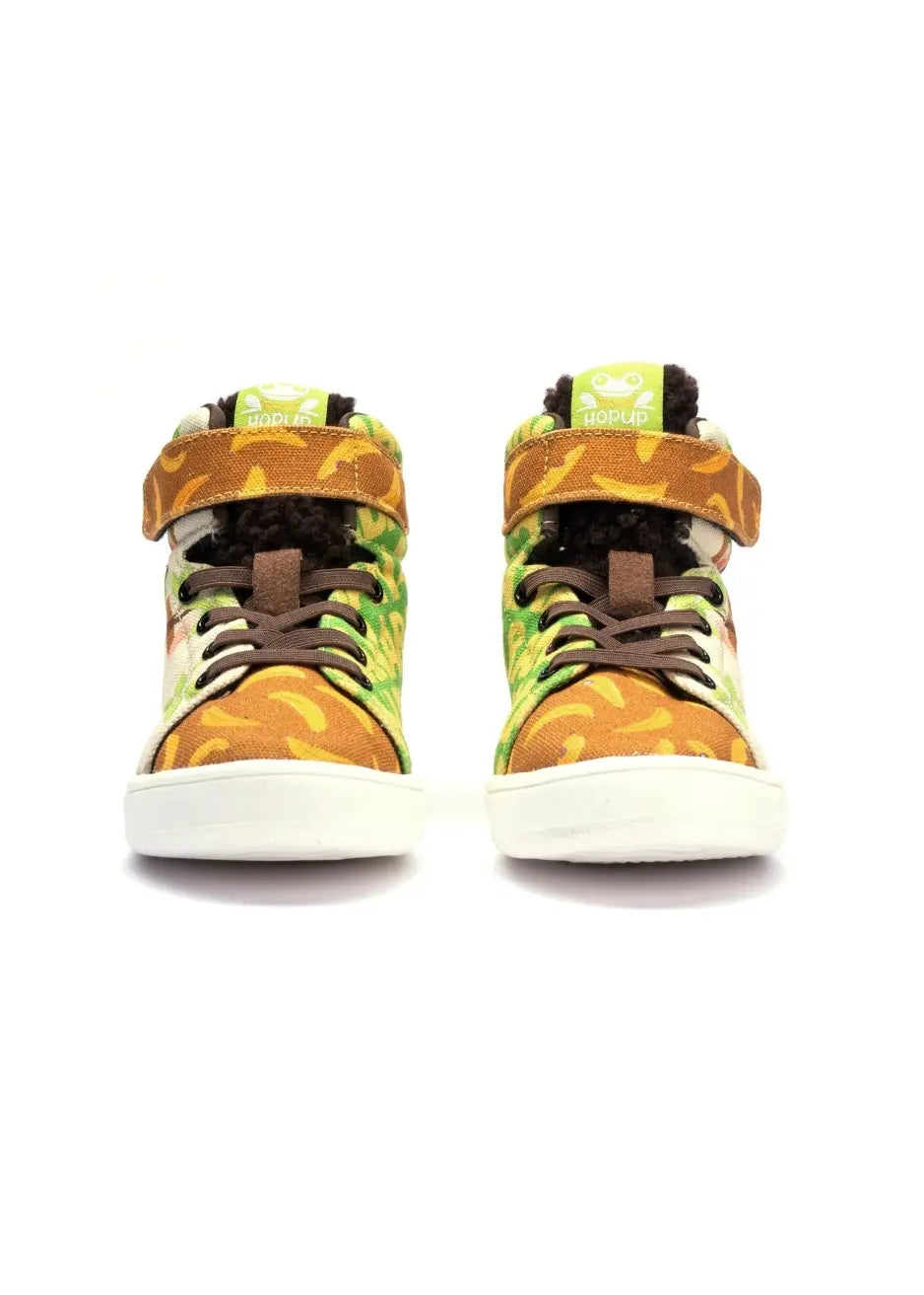 Playful Corded Lace-Up Shoes