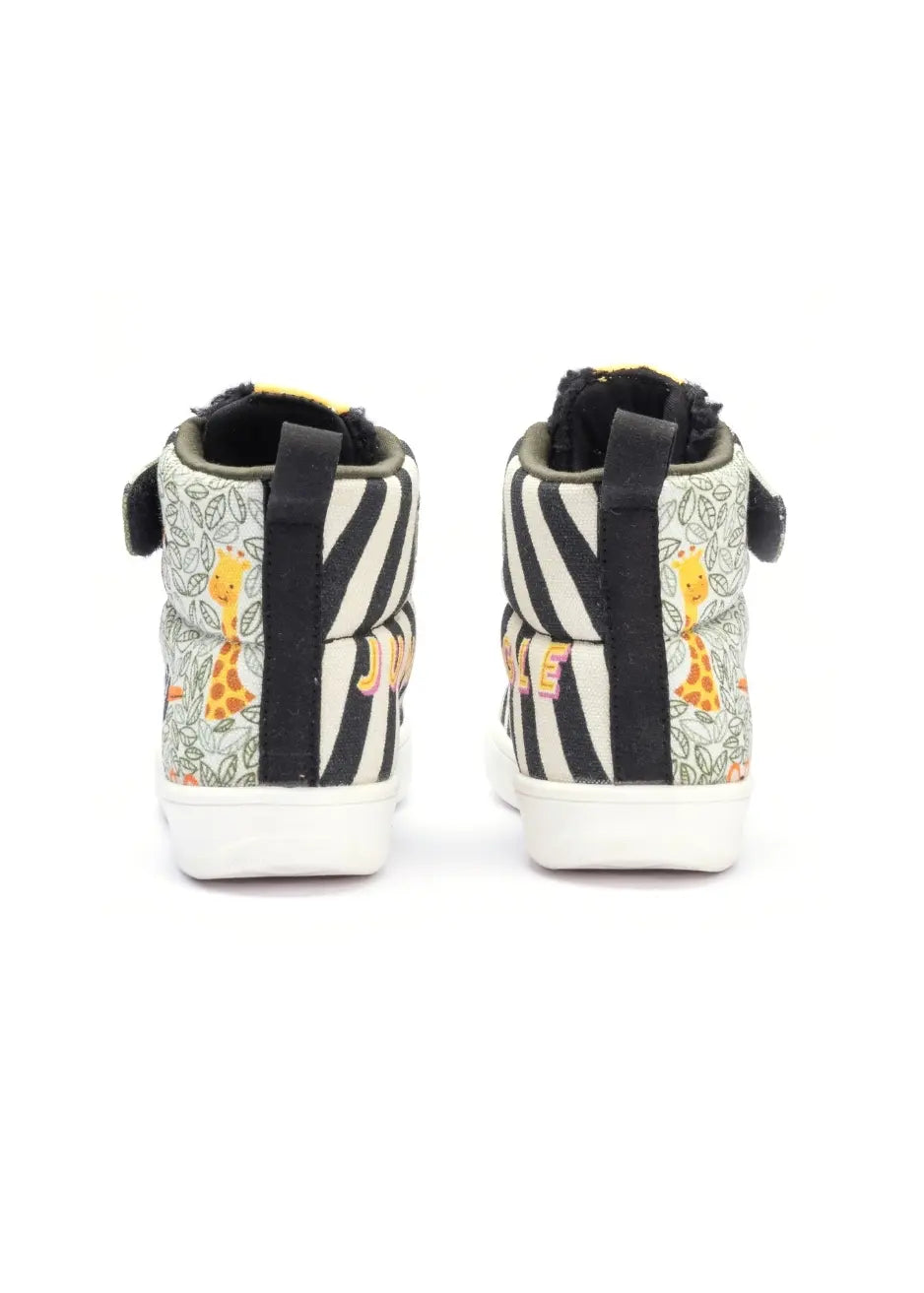 Kids Jungle Hi-Top Sneakers