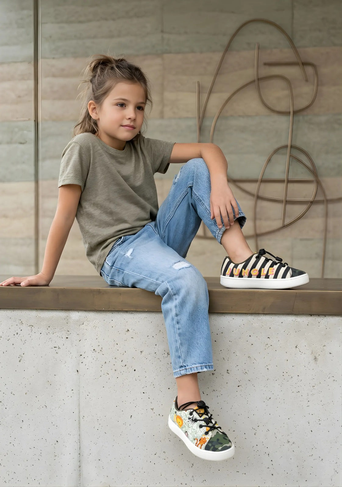 Kids Jungle Cord Sneakers