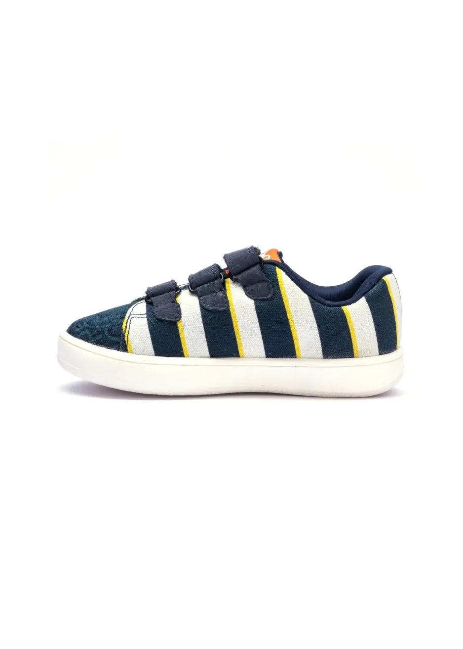 Cosmic-Themed Low-Top Shoes with Velcro