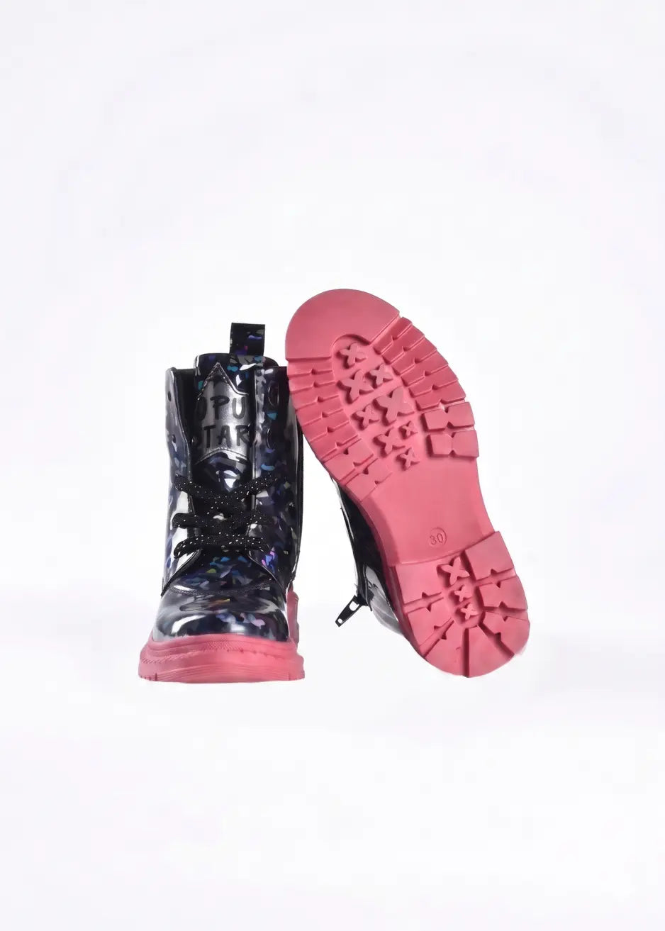 Rock Star Glitter Boots
