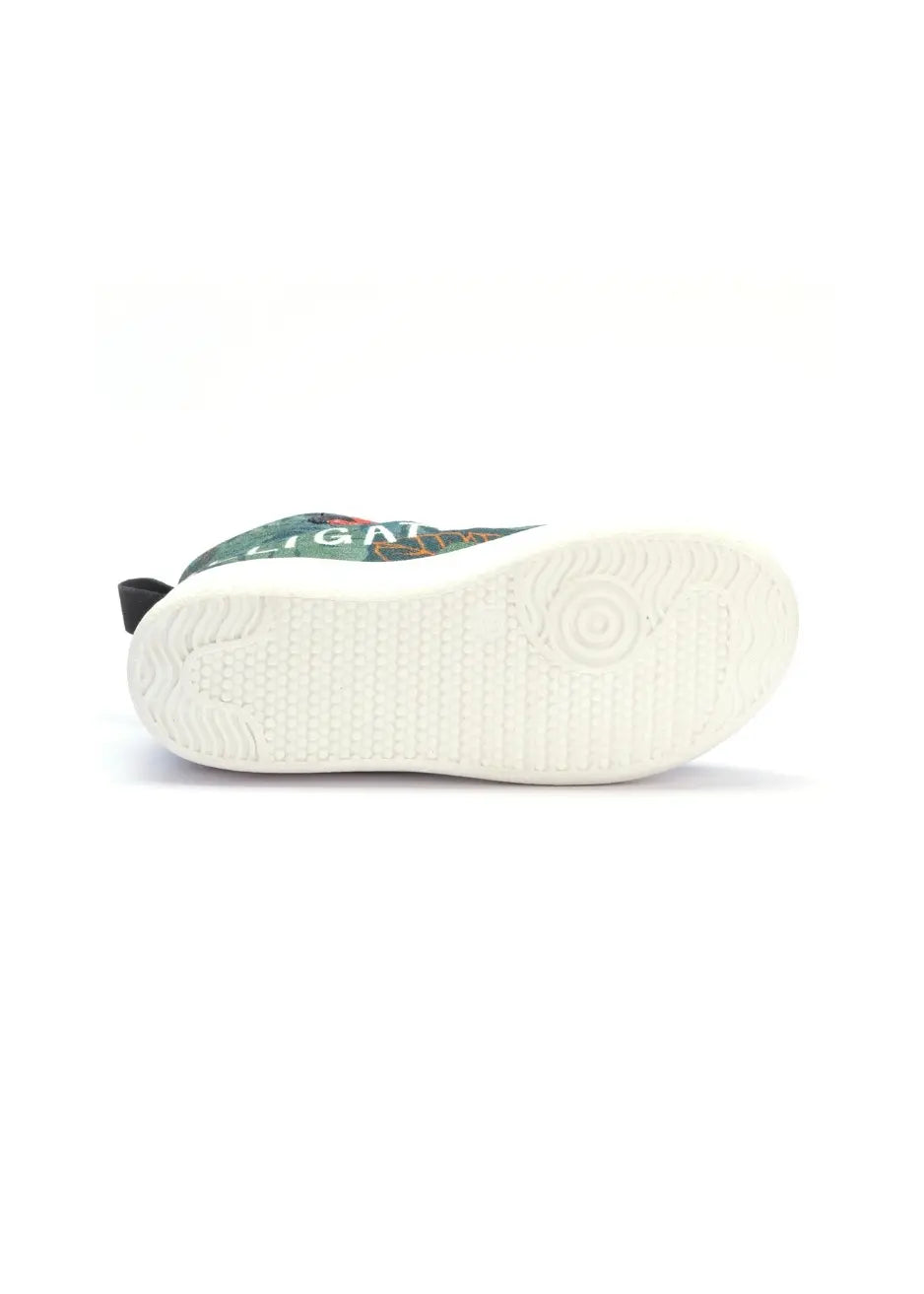 Kids Alligator Hi-Top Sneakers