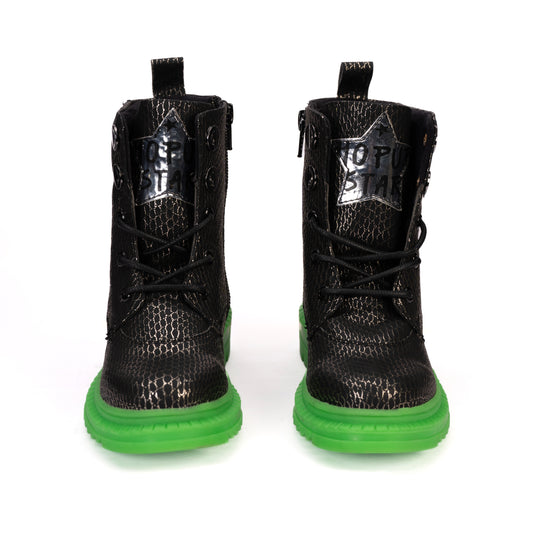 Hopup Neon Strike HI Boots for kids
