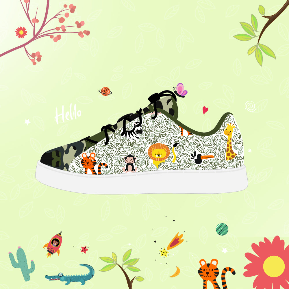 Low Top Cord Sneakers