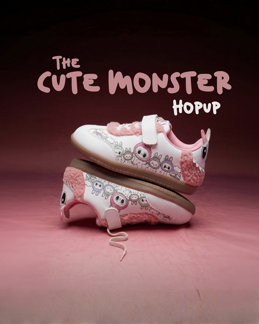 Cute Monster Pink